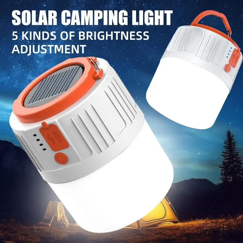 Solar Emergency Charger - ไฟ LED ชาร์จพลังงานแสงอาทิตย์ ประหยัดพลังงาน USB 42