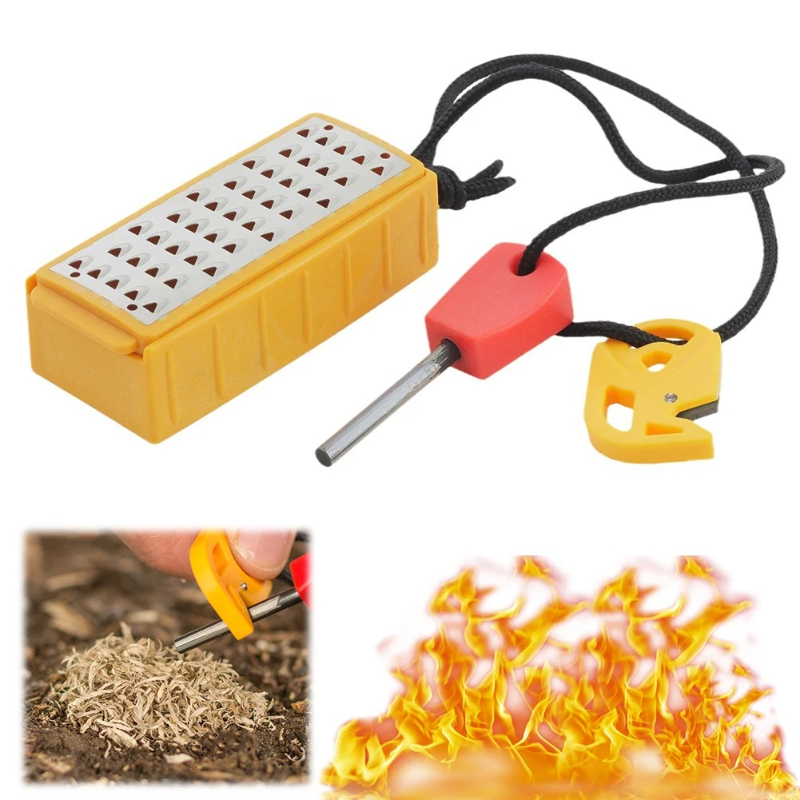 ที่จุดไฟฉุกเฉินแบบพกพาสำหรับกิ - Magnesium Fire Starter บทวิจารณ์และราคา