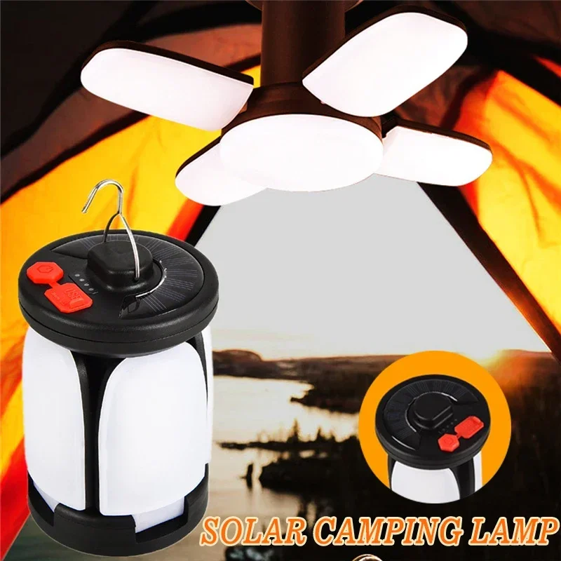 แสงกลางแจ้ง LED Leaf Camping โ - Solar Emergency Charger บทวิจารณ์และราคา