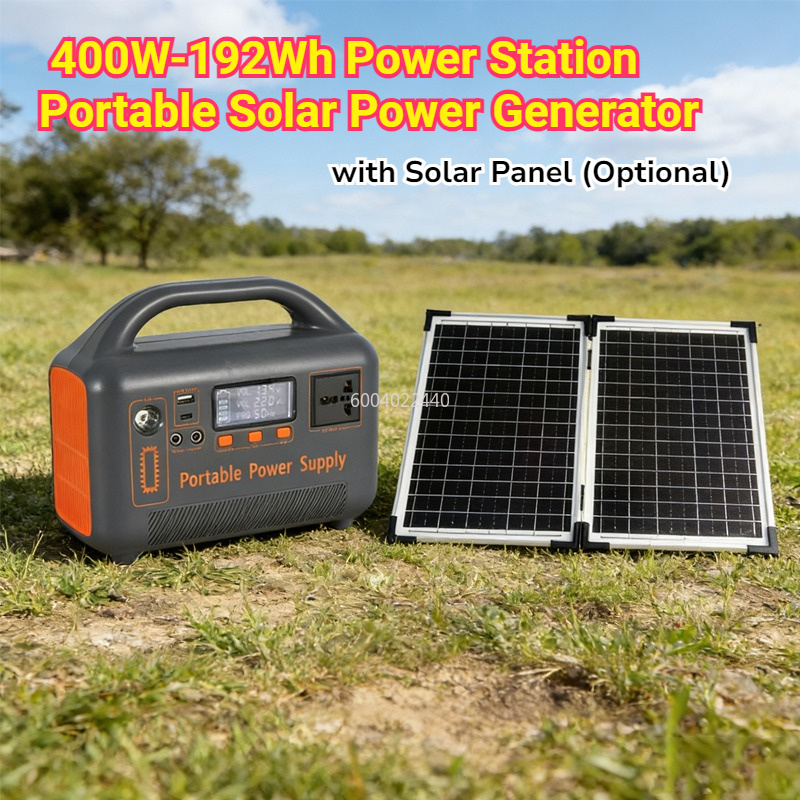สถานีพลังงานแบบพกพา 400W เครื่ - Solar Emergency Charger บทวิจารณ์และราคา
